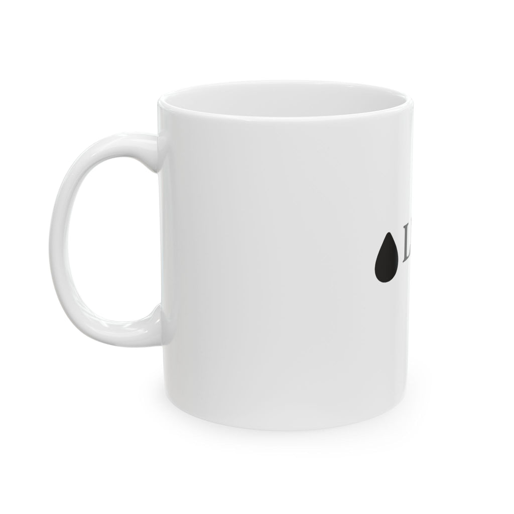 LNWA "Left Nut With Attitude" Ceramic Mug — Funny Novelty Coffee Cup (11oz, 15oz)