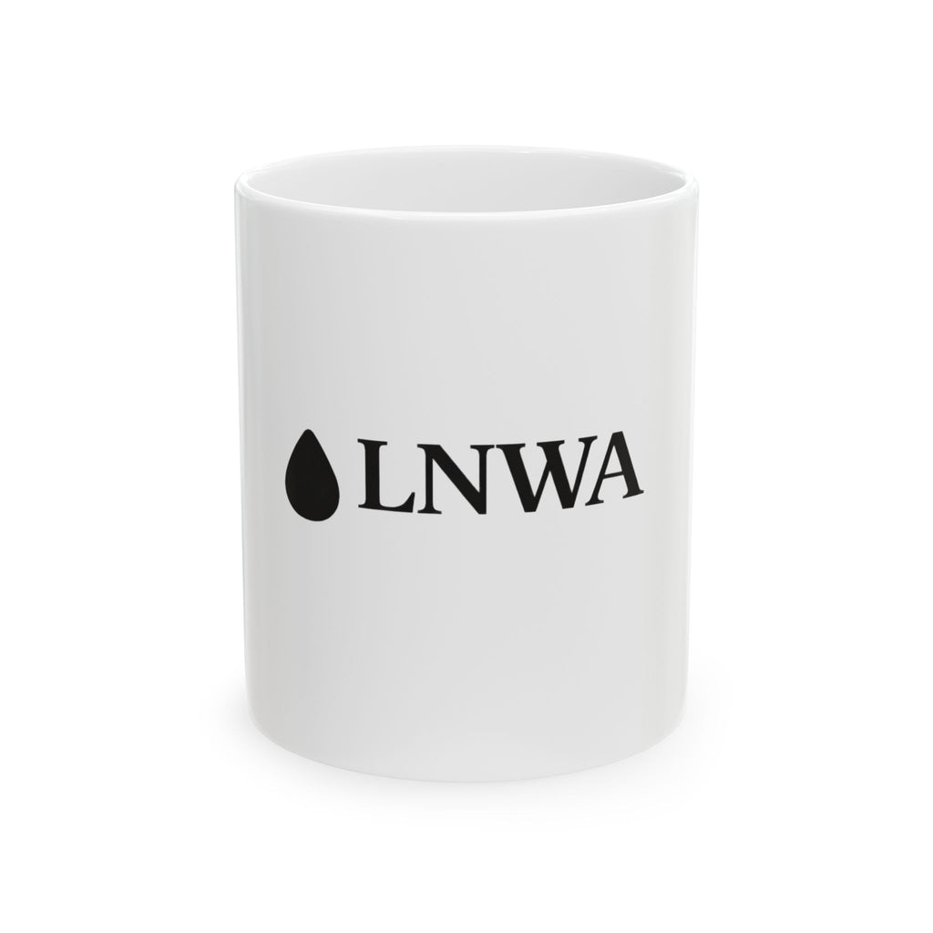 LNWA "Left Nut With Attitude" Ceramic Mug — Funny Novelty Coffee Cup (11oz, 15oz)