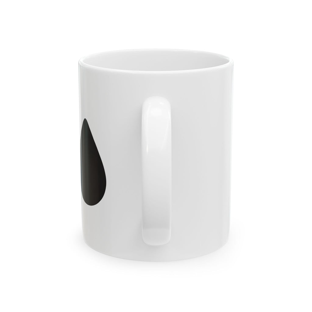 LNWA "Left Nut With Attitude" Ceramic Mug — Funny Novelty Coffee Cup (11oz, 15oz)